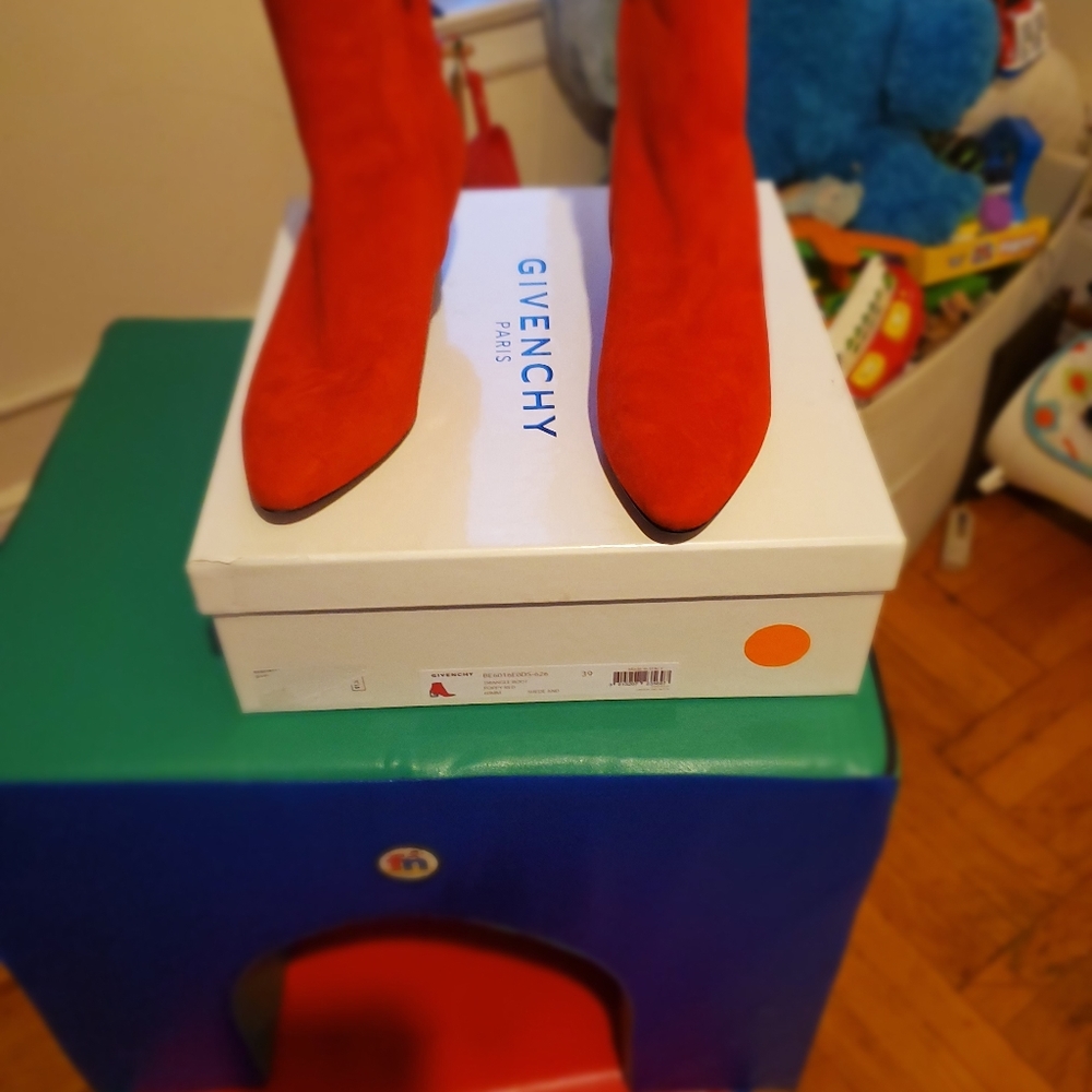 Givenchy suede boots